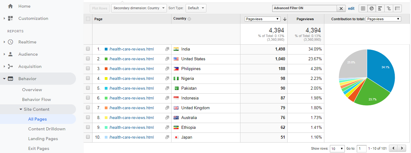 Visitor Analysis Report