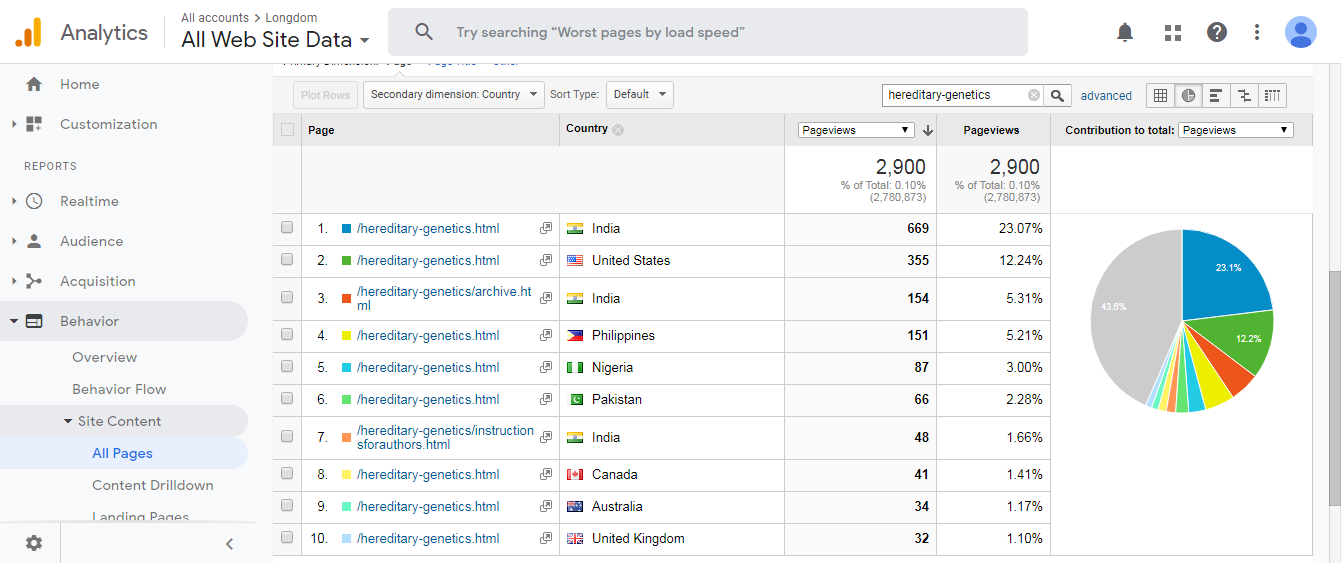 Visitor Analysis Report