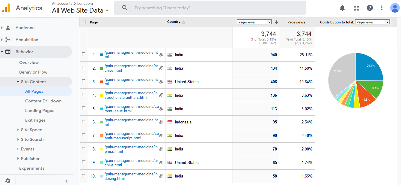 Visitor Analysis Report