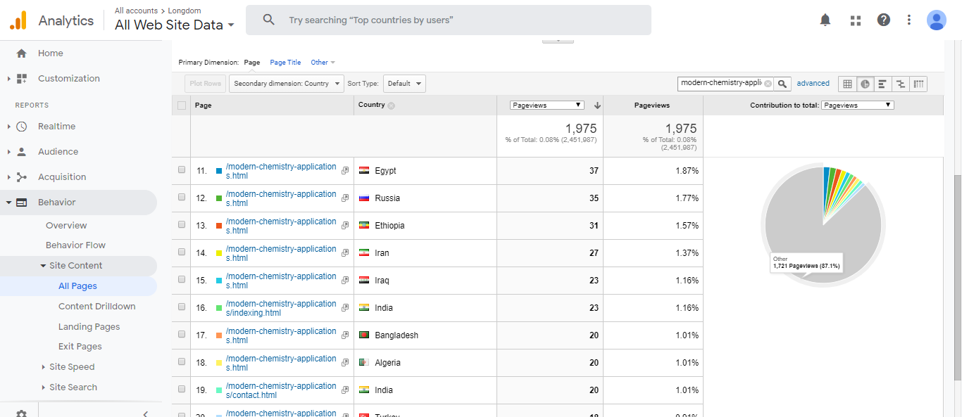 Visitor Analysis Report